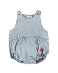 Piupiuchick Light Denim Romper
