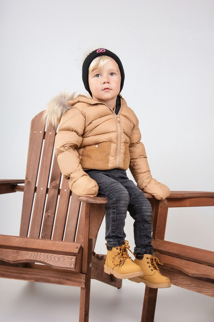 Ellabee Cappuccino Beige Lining Bella Jacket