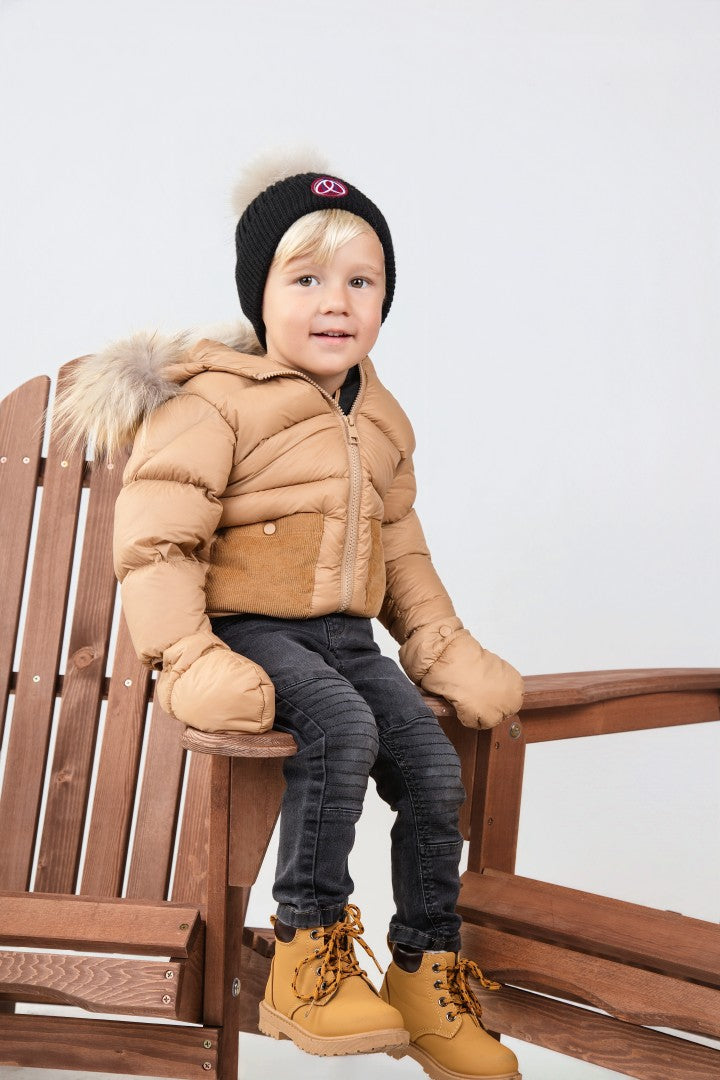 Ellabee Cappuccino Beige Lining Bella Jacket