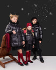 Ellabee Black Chloe Long Down Jacket