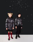 Ellabee Black Chloe Long Down Jacket
