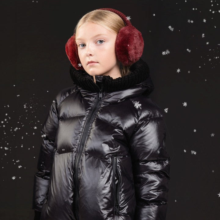 Ellabee Black Chloe Long Down Jacket