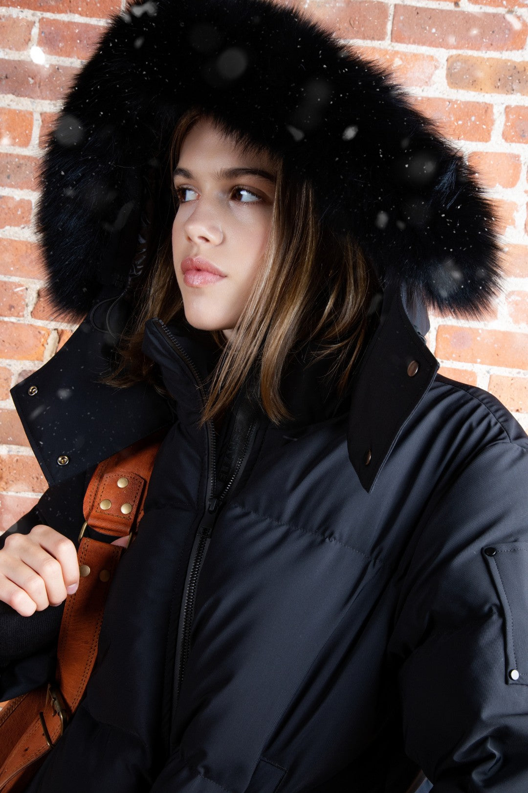 Ellabee Black Fox Fur Premium Bomber