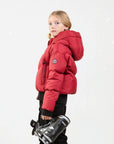 Ellabee Emma Red Down Bomber