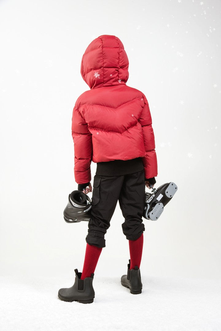 Ellabee Emma Red Down Bomber