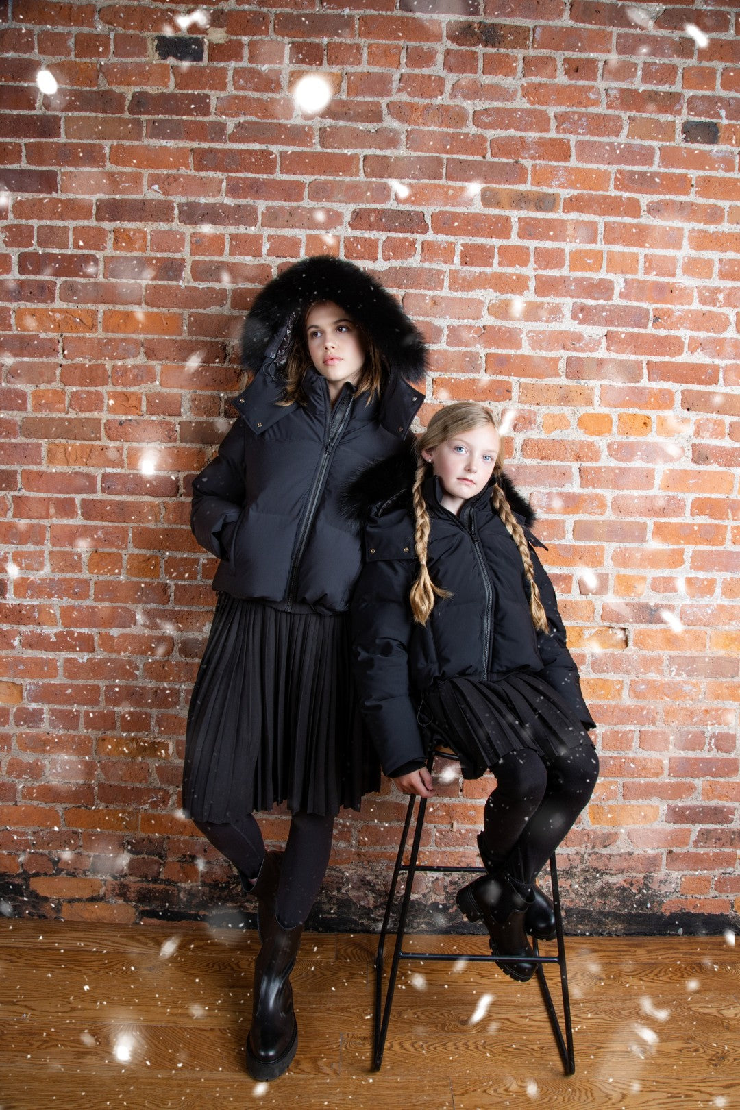 Ellabee Black Fox Fur Premium Bomber