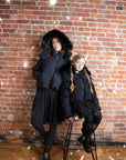 Ellabee Black Fox Fur Premium Bomber