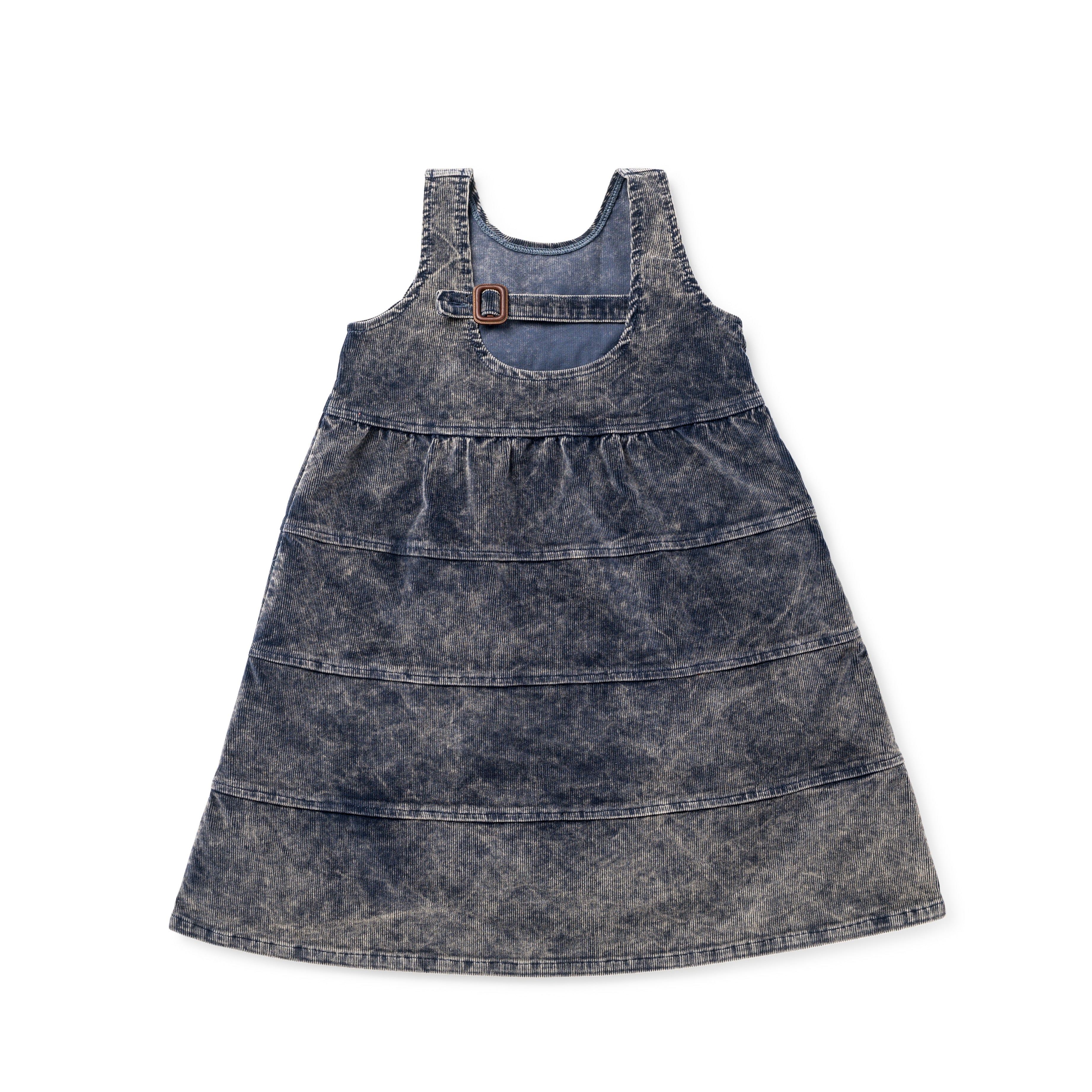 Birnham On The Sea Navy Wash Corduroy Jumper