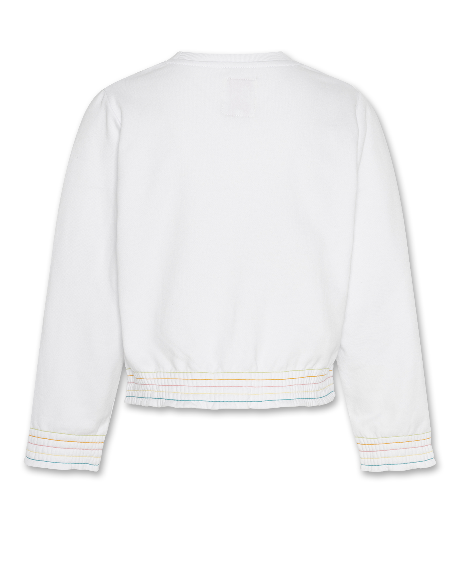 AO76 White Brady Sweater