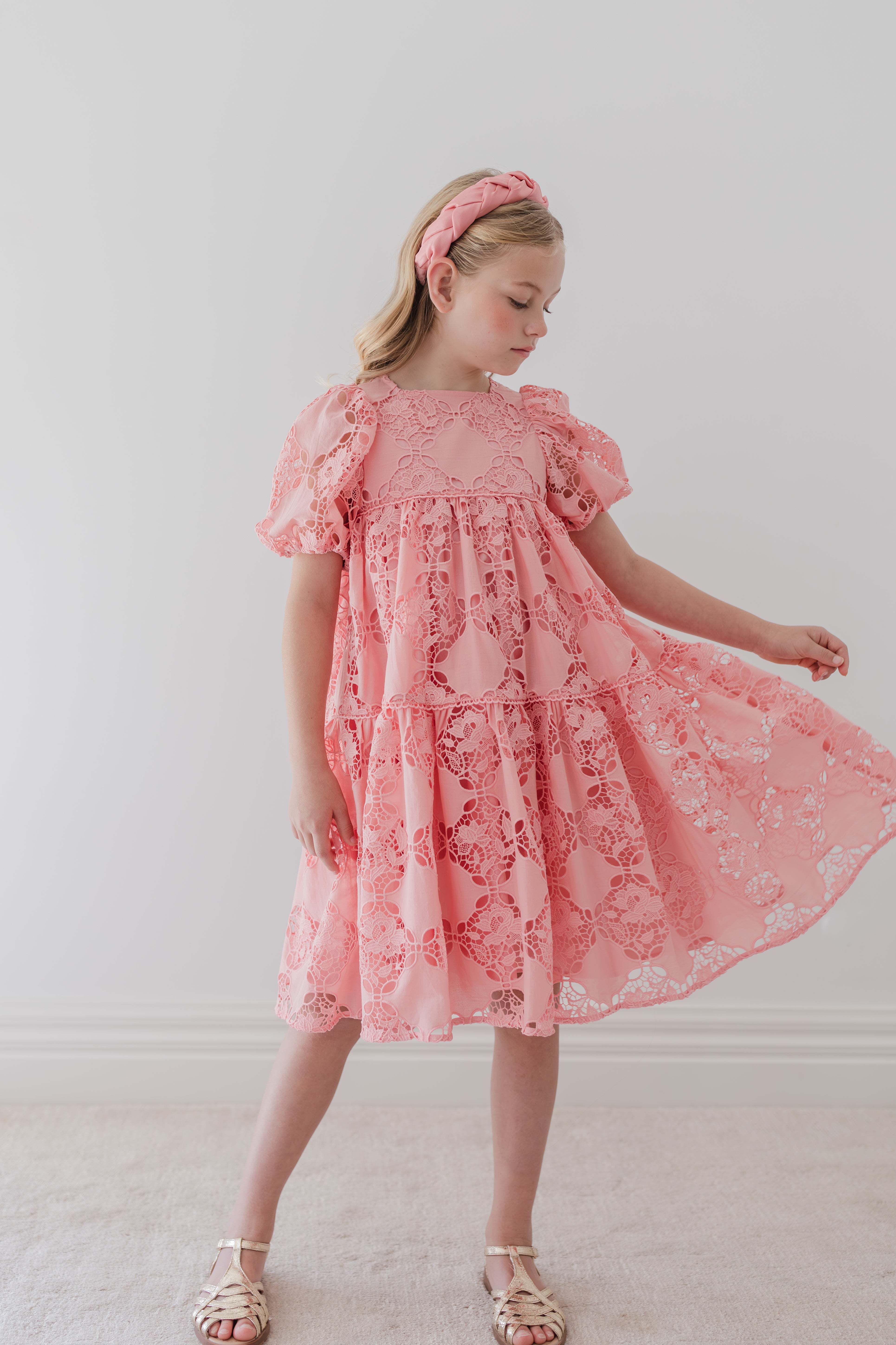 Petite Amalie Blossom Cut Out Dress 1426 / 3Y Petite Amalie Blossom Cut Out Dress 1426 / 3Y