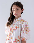 Petite Amalie Ditsy Print Shirt Dress
