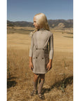 L By Ladida Herringbone Suspender Skirt