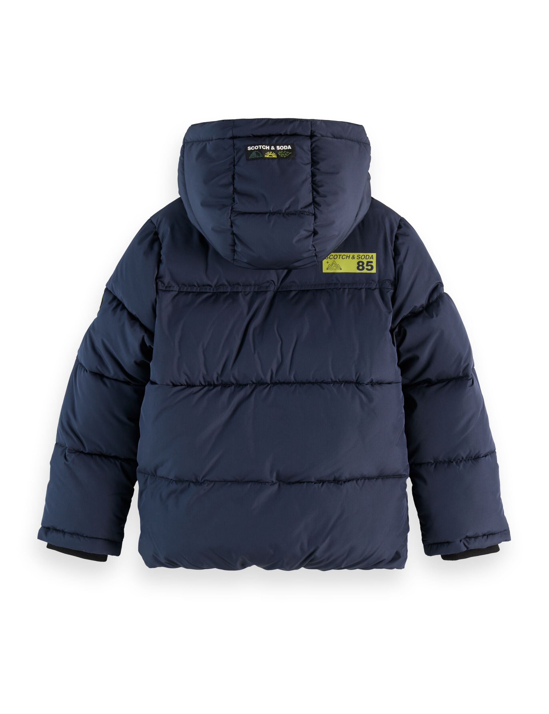 Scotch And Soda Hooded Puffer Jacket