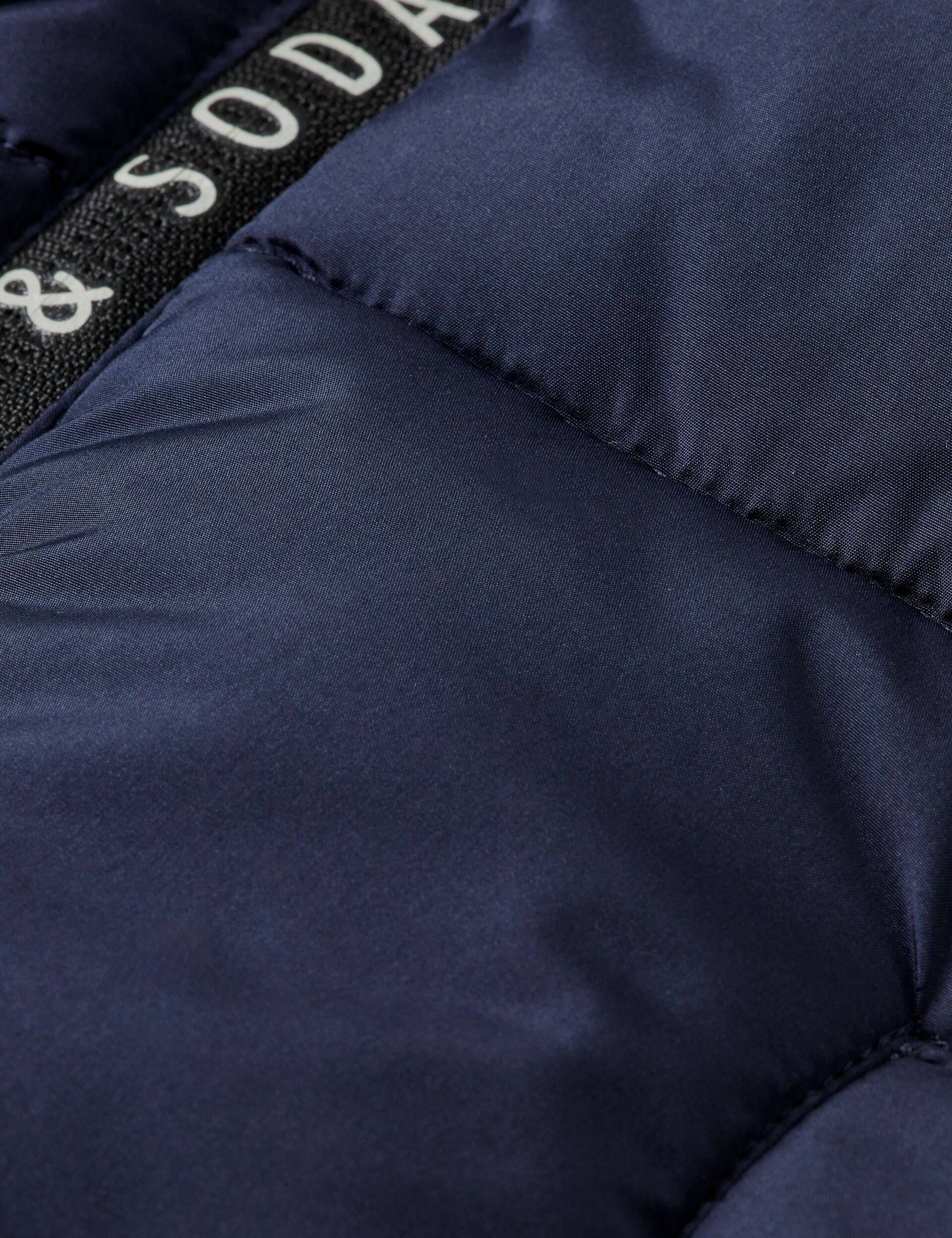 Scotch And Soda Hooded Puffer Jacket