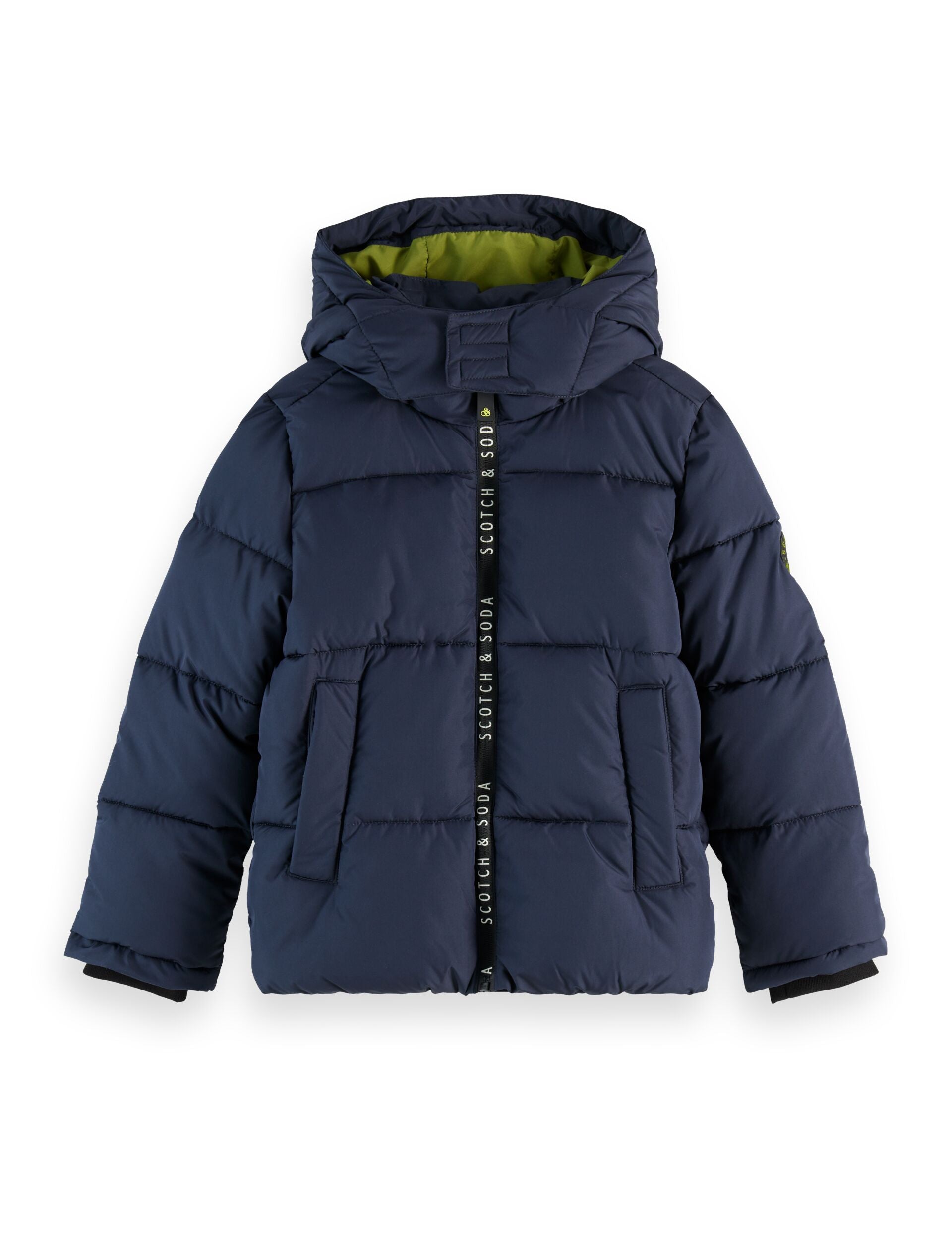 Scotch And Soda Hooded Puffer Jacket