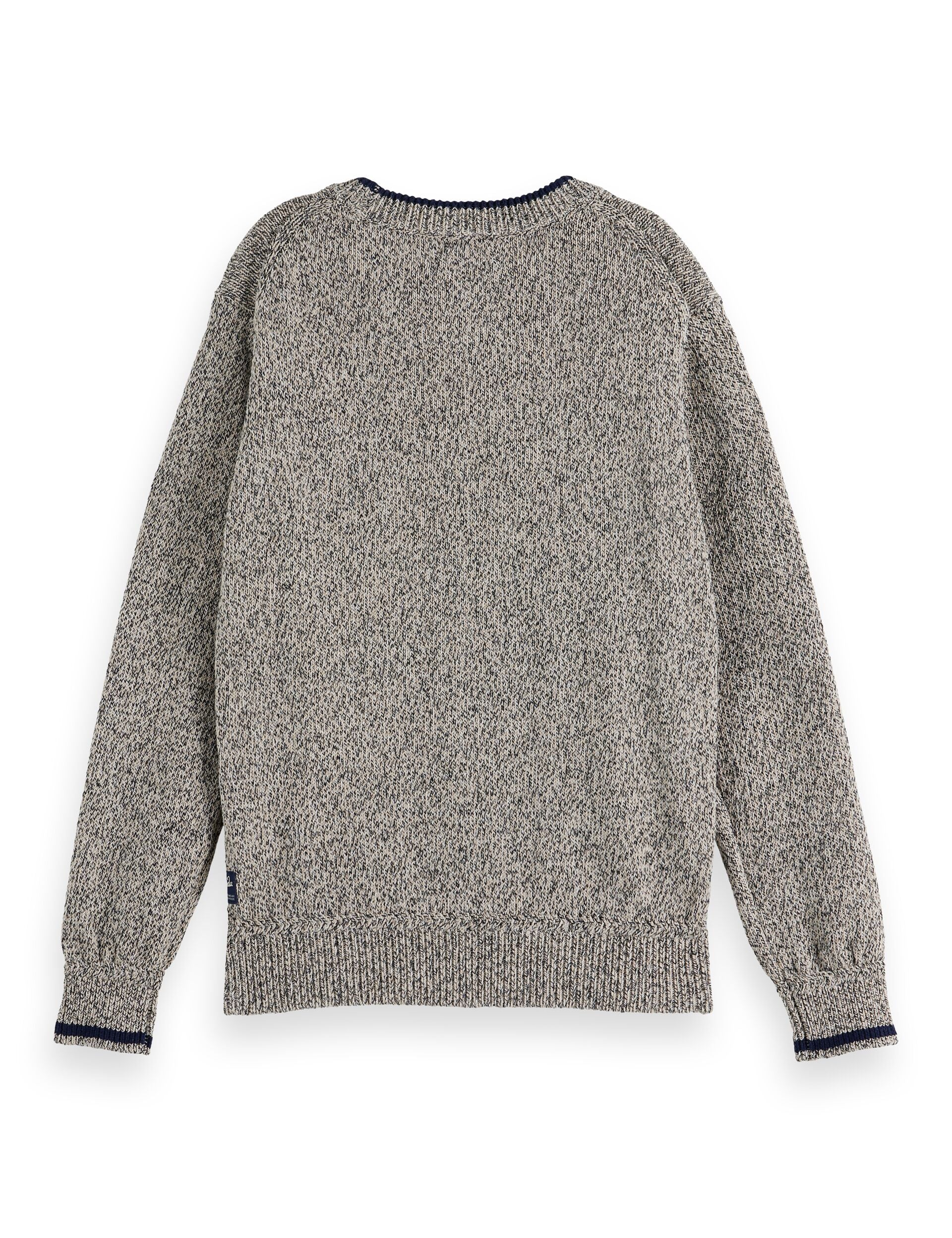 Scotch And Soda Taupe Knit Sweater
