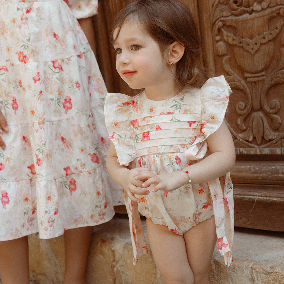 Noma Watercolor Floral Romper