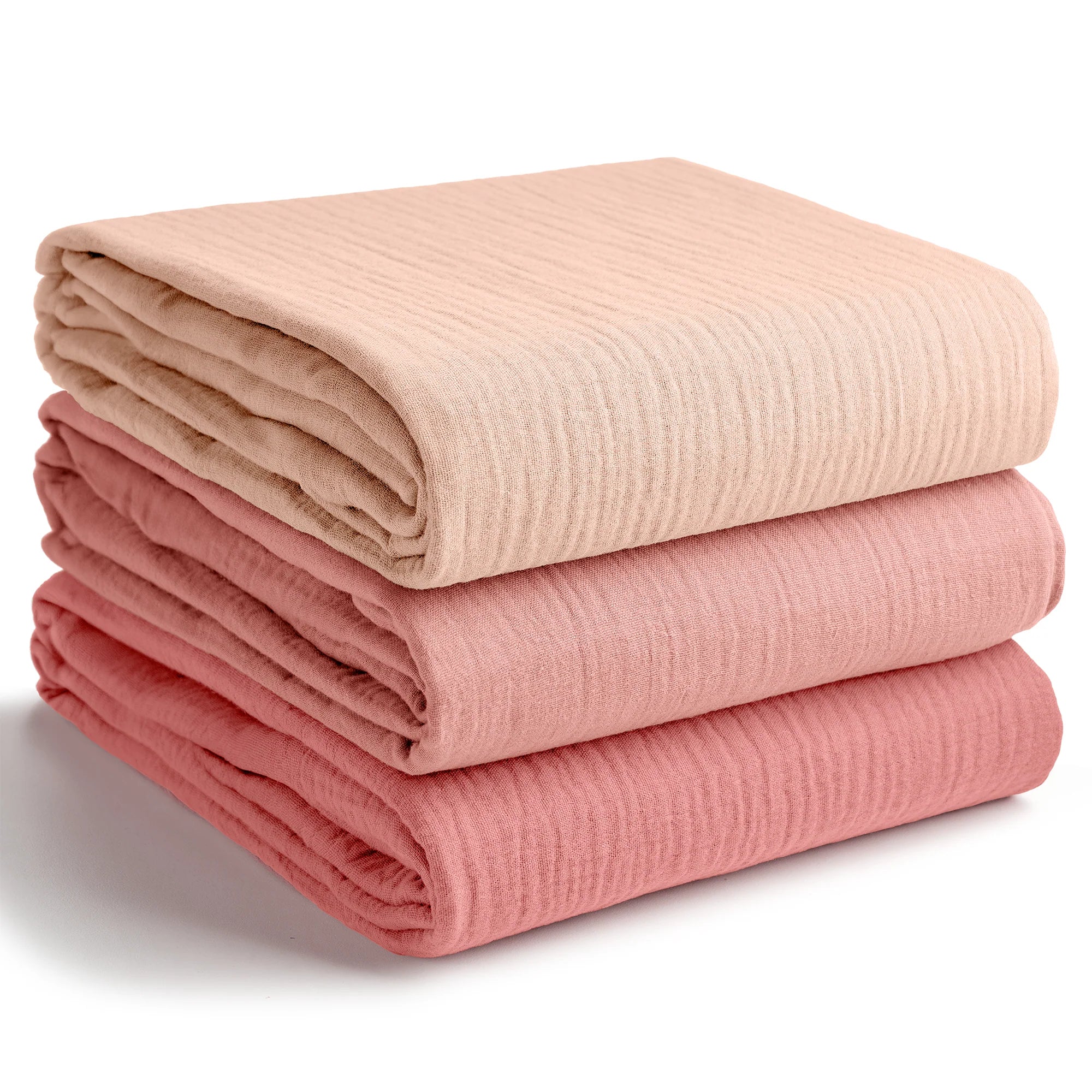 Comfy Cubs 3Pack Muslin Swaddle Set