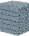 Comfy Cubs 6 Pack Muslin Wash Clothes