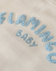 Flamingo Baby Logo Pima Cotton Footie