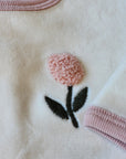 Cotton PomPom Cozy Tulip Footie Set