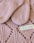 Li + Me Pale Rose Knit Set