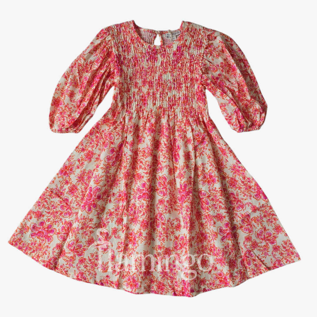 Bebe Organic 3/4 SL Fleurine Bloom Dress