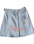 Limited Edition Denim Snap Skirt