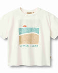 Wheat Cloud Summer Island T-Shirt