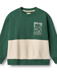 Wheat Mountains On Chest Sweatshirt
