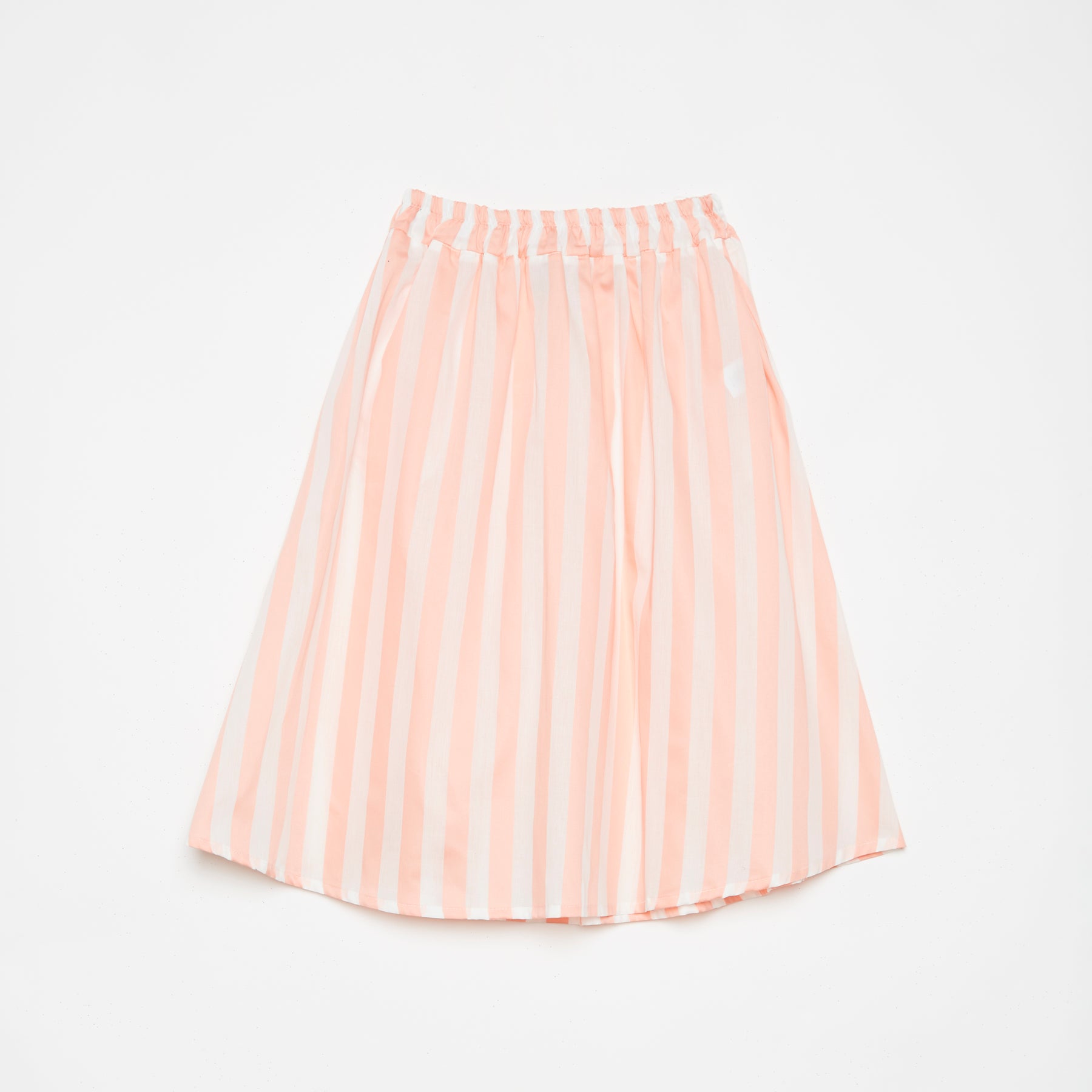 Weekend House Kid Pink Stripes Long Skirt