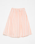 Weekend House Kid Pink Stripes Long Skirt