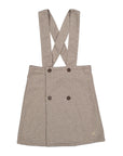 L By Ladida Herringbone Suspender Skirt