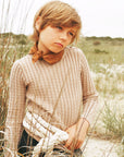Calla Lili Brown Sweater