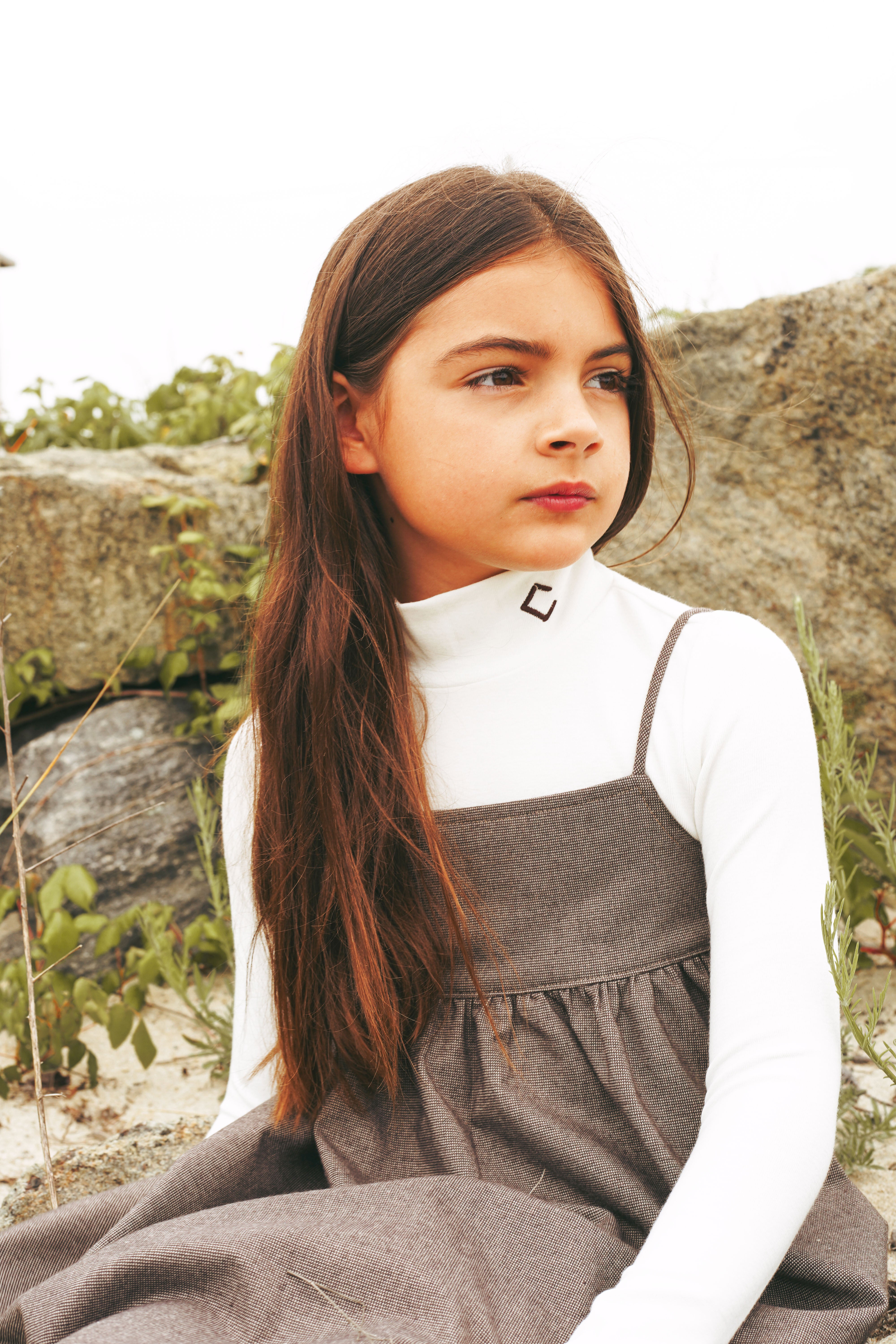 Calla Lili Tweed Dress With  Mock Neck