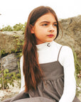 Calla Lili Tweed Dress With  Mock Neck
