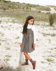 Calla Lili Tweed Dress With  Mock Neck