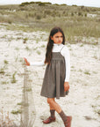Calla Lili Tweed Dress With  Mock Neck