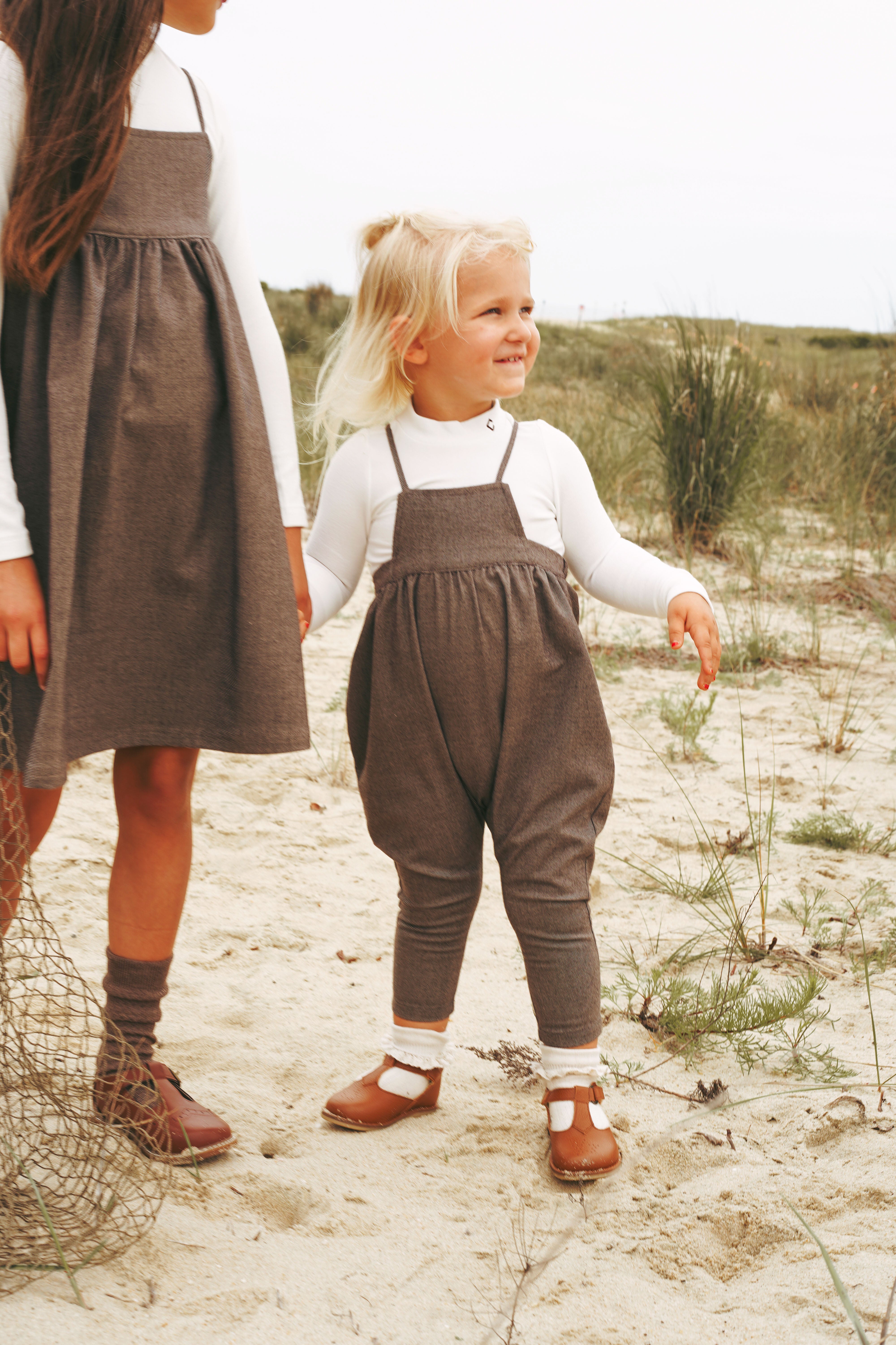 Calla Lili Girl Tweed Romper With Top