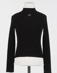 Twinset Black Knit Turtleneck
