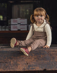 Jaybee Toffee Cream Romper Set