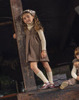 Jaybee Toffee Wrap Jumper Set