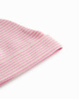 MarMar Copenhagen Pink Stripe Footie + Hat