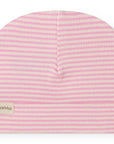 MarMar Copenhagen Pink Stripe Footie + Hat
