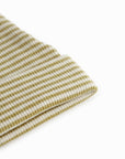 MarMar Copenhagen Olive Stripe Footie + Hat