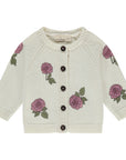 Tiny Story Floral Cardigan Set