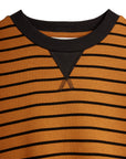 Mini Rodini Brown Striped Aop Sweatshirt