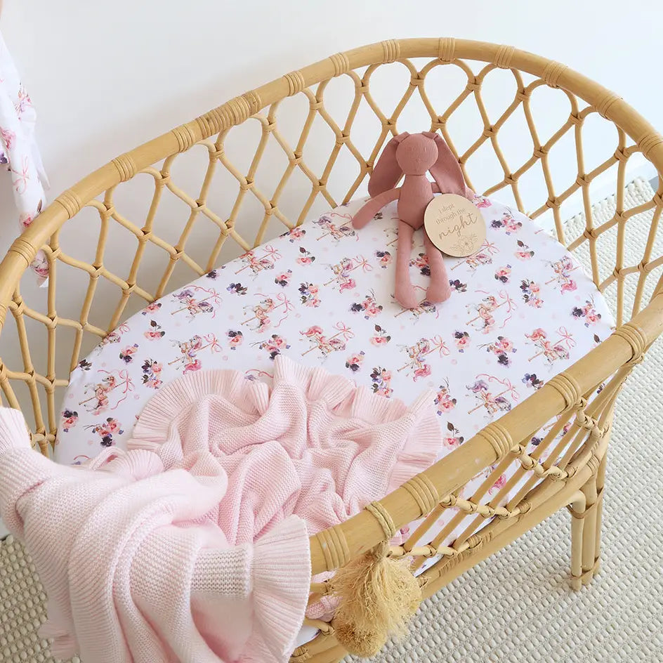 Snuggle Hunny Organic Bassinet Sheet / Change Pad Cover