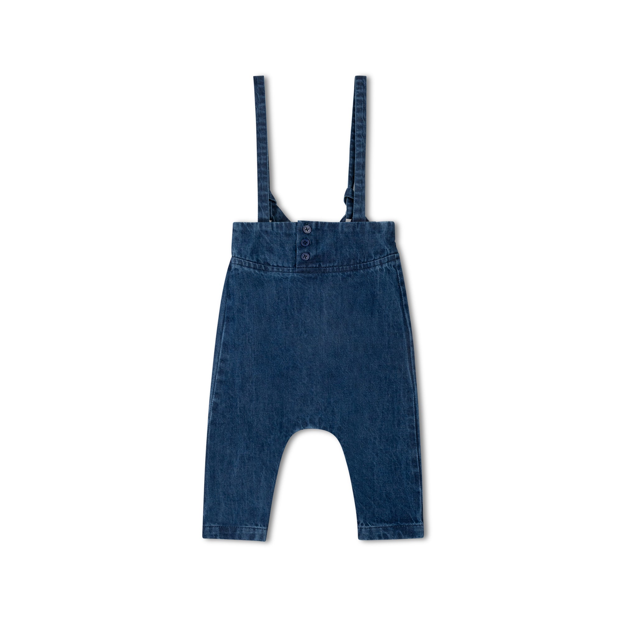 Peach Kids Denim Overall