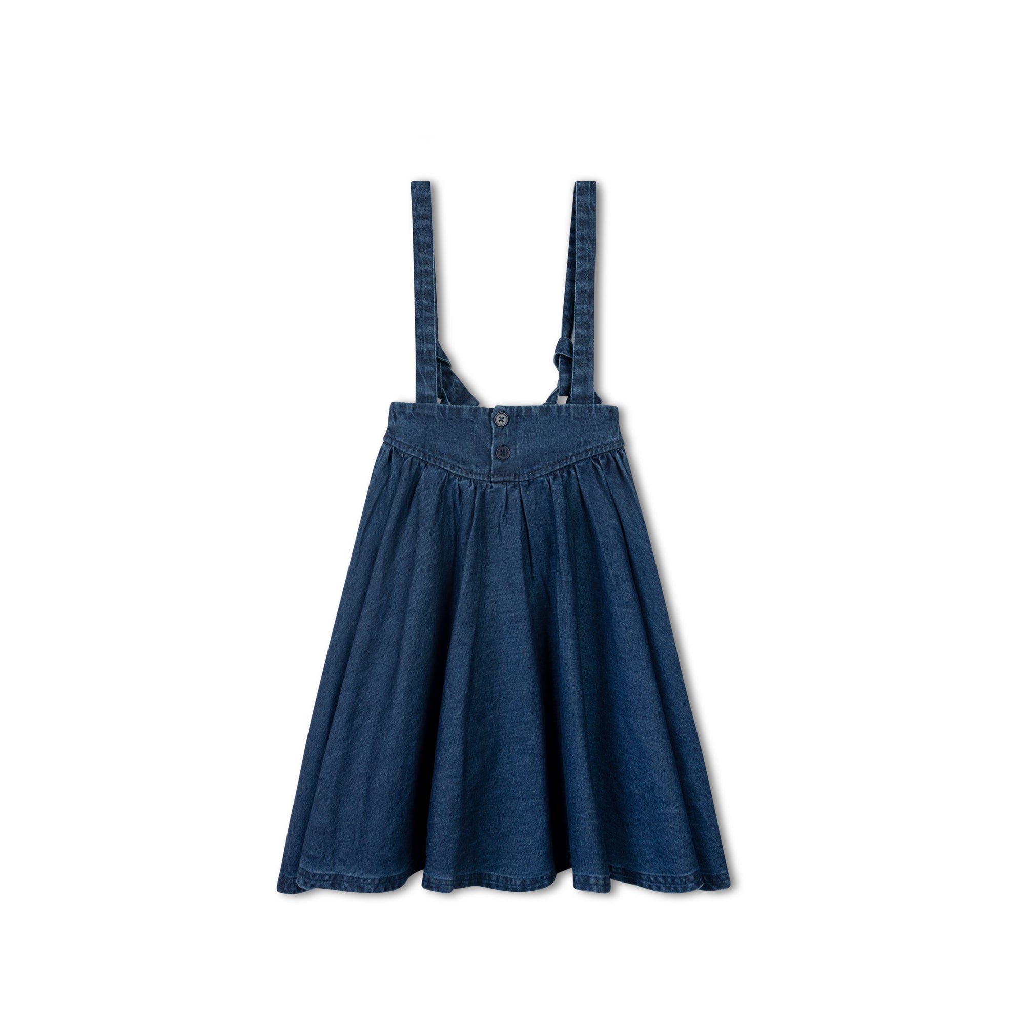 Peach Kids Denim Jumper